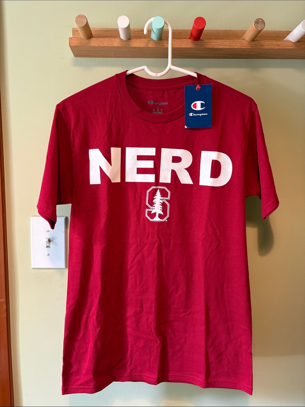 NWT Stanford University NERD T-shirt